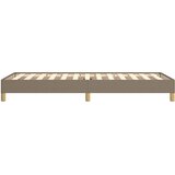  Okvir za krevet bez madraca smeđesivi 90x200cm od tkanine | shoptok.hr