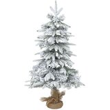 Mini božićno drvce 60 cm PVC i PE Zelena i bijela | shoptok.hr