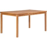  Vrtni blagovaonski set od 5 dijelova 150 x 90 cm masivno tikovino drvo | shoptok.hr