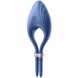 Satisfyer Duelist - vibracijski obroček za penis z možnostjo polnjenja (modri) | Shoptok.si