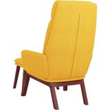  Stolica za opuštanje od tkanine sa stolcem boja senfa | shoptok.hr