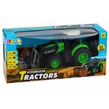 Rc traktor s hvataljkom za bale na daljinsko upravljanje, zelenim svjetlima 1:24 | shoptok.hr