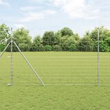 vidaXL poljska ograja 1.6x25 m pocinkano jeklo | Shoptok.si