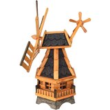 Drvena vrtna vjetrenjača, rotirajuća, ukrasna 73 cm | shoptok.hr