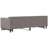 vidaXL Izvlečna dnevna postelja temno taupe 80x200 cm blago, (20938650) | Shoptok.si