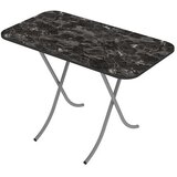 alesta Sklopivi sto 60x110cm crni mermer AL10029CM Cene