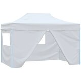  Profesionalni sklopivi šator za zabave 280x410x315 cm čelični bijeli | shoptok.hr