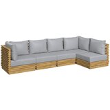 Ambia Garden LOUNGE GARNITURA akacija v celoti masivno | Shoptok.si