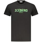 Iceberg Muška majica kratkih rukava crna Cijene