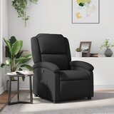 Maison Chic Naslanjač - Relax naslanjač črn iz pravega usnja, (22061908) | Shoptok.si