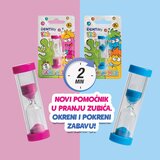 DENTILITY KIDS peščani sat za pranje zuba roze 1 kom | Eponuda.com