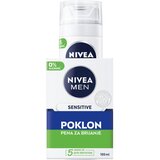 Nivea Men After Shave + pena za brijanje sensitive GRATIS ,100+200ml | ePonuda.com