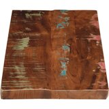 Stolna ploča 90x40x3,8 cm pravokutna masivno obnovljeno drvo | shoptok.hr
