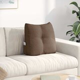 vidaXL Poglavni vzglavnik Rjava 45 x 24 x 50 cm blago | Shoptok.si