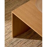 Kave Home Stranska mizica v hrastovem dekorju 40x55 cm Litto – | Shoptok.si