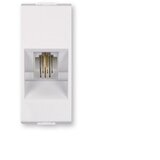 MODE Priključnica telefonska RJ12 6/2 Bela | Eponuda.com