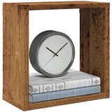 vidaXL Kockaste zidne police 6 kom boja staro drvo 30x15x30 cm drvene Cijene
