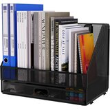 EASYPAG kovinski namizni organizator dokumentov A4 s 5 predelki in predalom | Shoptok.si
