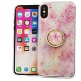 Nillkin silikonski ovitek marmor ring za samsung galaxy A71 A715 roza z bleščicami Cene