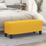  Klupa Svjetložuta 100 x 35 x 41 cm od tkanine | Eponuda.com