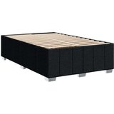 vidaXL Box spring postelja z vzmetnico črna 120x190 cm blago | Shoptok.si