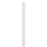 Ego Dekor Bela dolga sveča Cylinder Pure, čas gorenja 53 h Cene