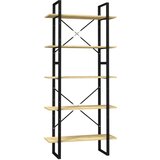 vidaXL ormarić za knjige s 5 razina 80 x 30 x 175 cm od borovine | shoptok.hr