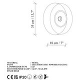 Opviq vall lamp zidna zelena lampa vesta 15072 | ePonuda.com