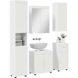  Set namještaja za kupaonicu TULUM Bijelo Konstruirano drvo | shoptok.hr
