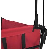 Zložljiv ročni voziček Rdeča 105 x 56,5 x 116 cm Oxford tkanina, (5000285917) | Shoptok.si
