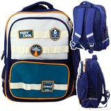  ruksak s motivom svemira i pernicom 16L - bijelo/plava | Shoptok.si
