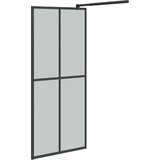 Pregrada za tuš 80 x 195 cm od tamnog kaljenog stakla | shoptok.hr