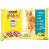 Friskies cat sos losos mv 4x85g hrana za mačke Cene