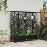 Povišeni krevet s mrežom i krovom Crna 164 x 40 x 127 cm PP | shoptok.hr