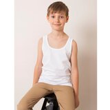 Fashion Hunters White top for a boy | shoptok.hr