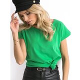 Fashion Hunters Osnovna tamnozelena majica crna | zelena Cene