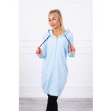 Kesi Hooded dress with a hood azure | shoptok.hr