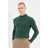 Trendyol Emerald Green Men's Slim Fit Half Turtleneck Corduroy Knit Sweater Cijene
