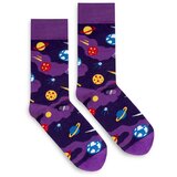 Banana Socks Unisex čarape Classic Planets Cream | ljubičasta Cene
