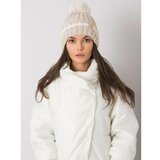 Fashion Hunters Ladies' beige insulated hat Cene
