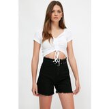 Trendyol Ženske kratke hlače Denim crne boje bijela | ePonuda.com