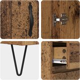  Kreveta Staro drvo 69,5 x 34 x 90 cm Konstrukcijsko drvo | shoptok.hr