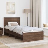  Krevetna konstrukcija Smeđi hrast 80 x 200 cm Konstruirano drvo | Eponuda.com
