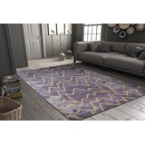 Conceptum Hypnose Tepih Funk -AL 58, 150x230 cm, Antracit-narandžasti | Eponuda.ba