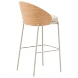 Kave Home Bež/u prirodnoj boji barska stolica (visine sjedala 77 cm) Eamy – | shoptok.hr