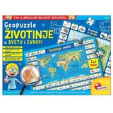 Lisciani Mali Genije edukativna slagalica Geopuzzle | ePonuda.com