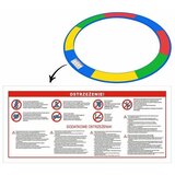 Univerzalna navlaka za trampolin 374 cm šarena | shoptok.hr