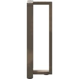 Noge za konzolni stol T-oblika 2 kom Crne 38x25x(72-73) cm Čelik | shoptok.hr