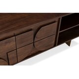 MOME Smeđa TV komoda od masivnog manga 145x55x40 cm Trisha – | shoptok.hr