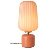 Ellos Home Rožnato-oranžna steklena namizna svetilka (višina 40 cm) Daria – | Shoptok.si